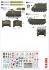 Star Decals 72-A1043 Vietnam 2. M113A1, M113 w recoilless gun, M132 Zippo, M548 ammo carrier, M577 1/72